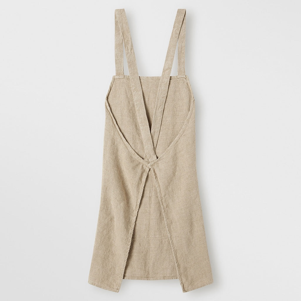 Jude Linen Apron | Natural