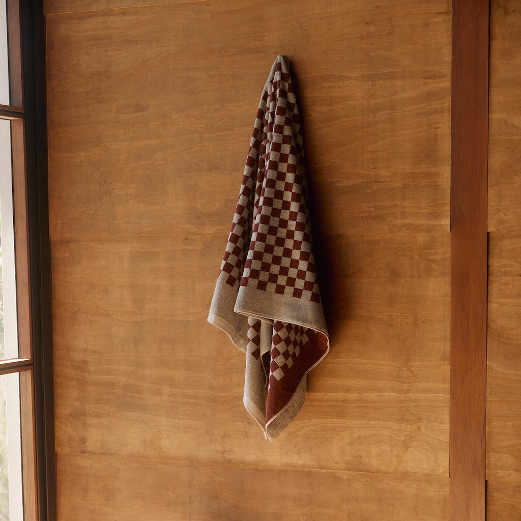 Roman Organic Cotton Pool Towel | Cement & Rhus