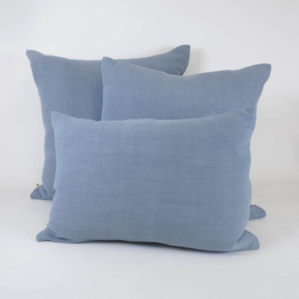 Linen Cushion | French Blue