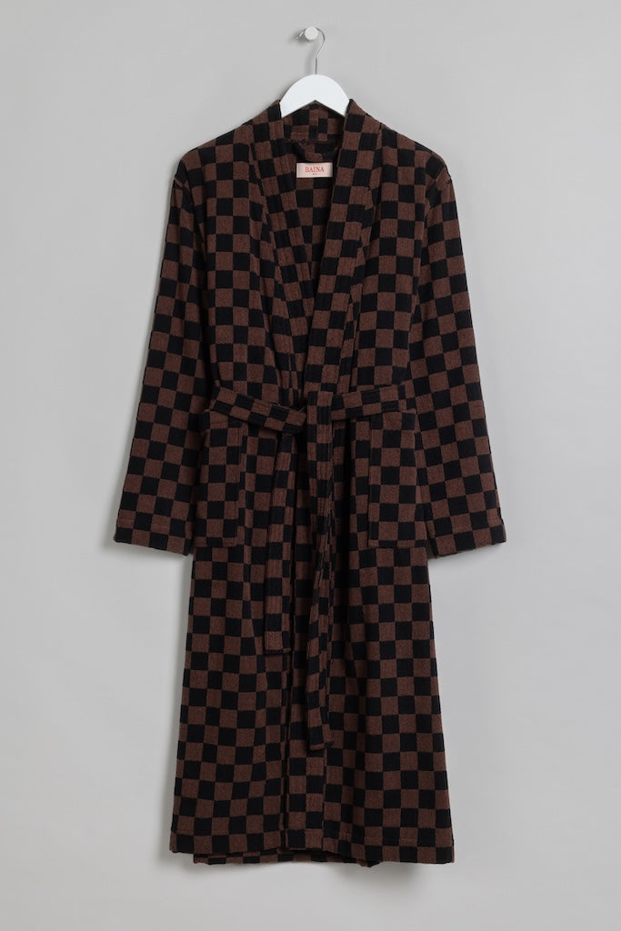 Sulis Robe | Tabac & Noir