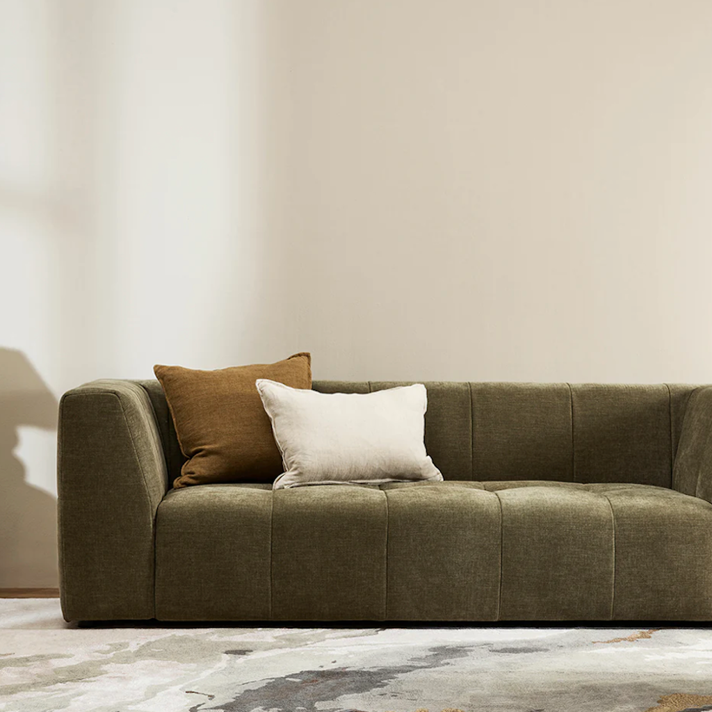 Flaxmill Cushion | Pecan