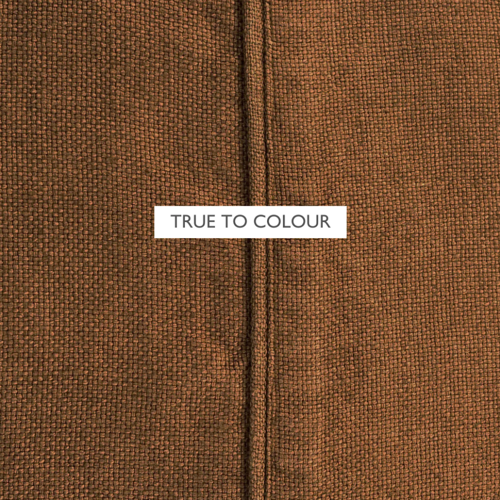 Chateau Linen Bedcover | Chestnut
