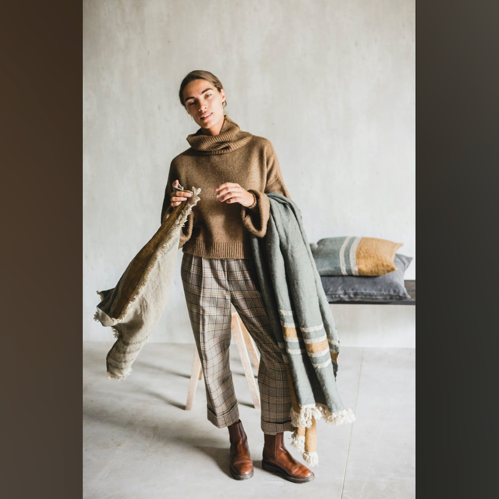 Belgian Fouta Throw | Alouette