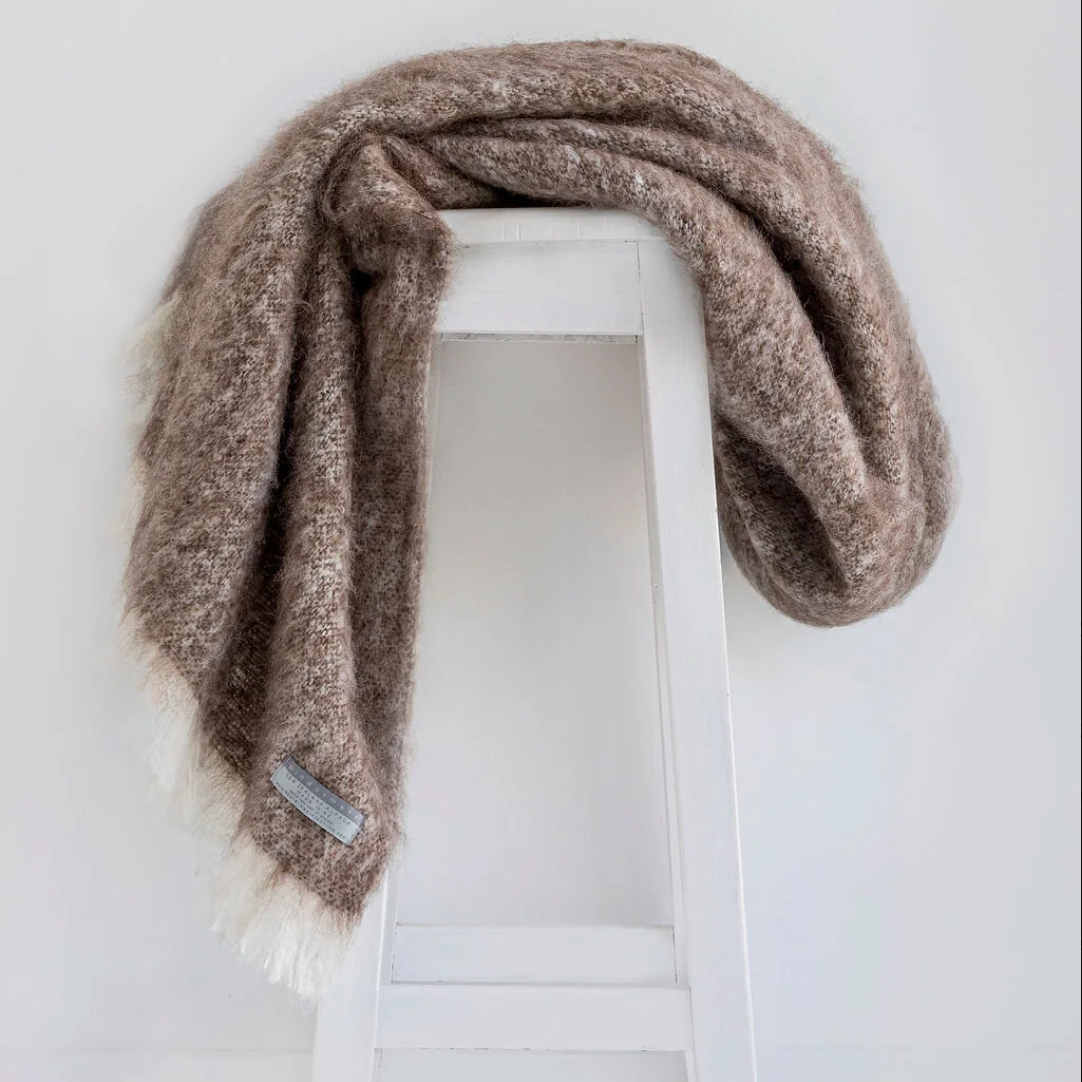 Alpaca Throw | Pumice