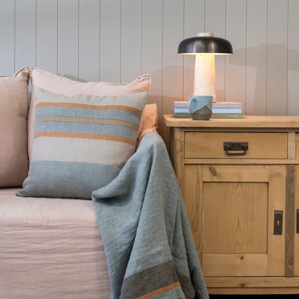 Belgian Cushion | Multi Stripe