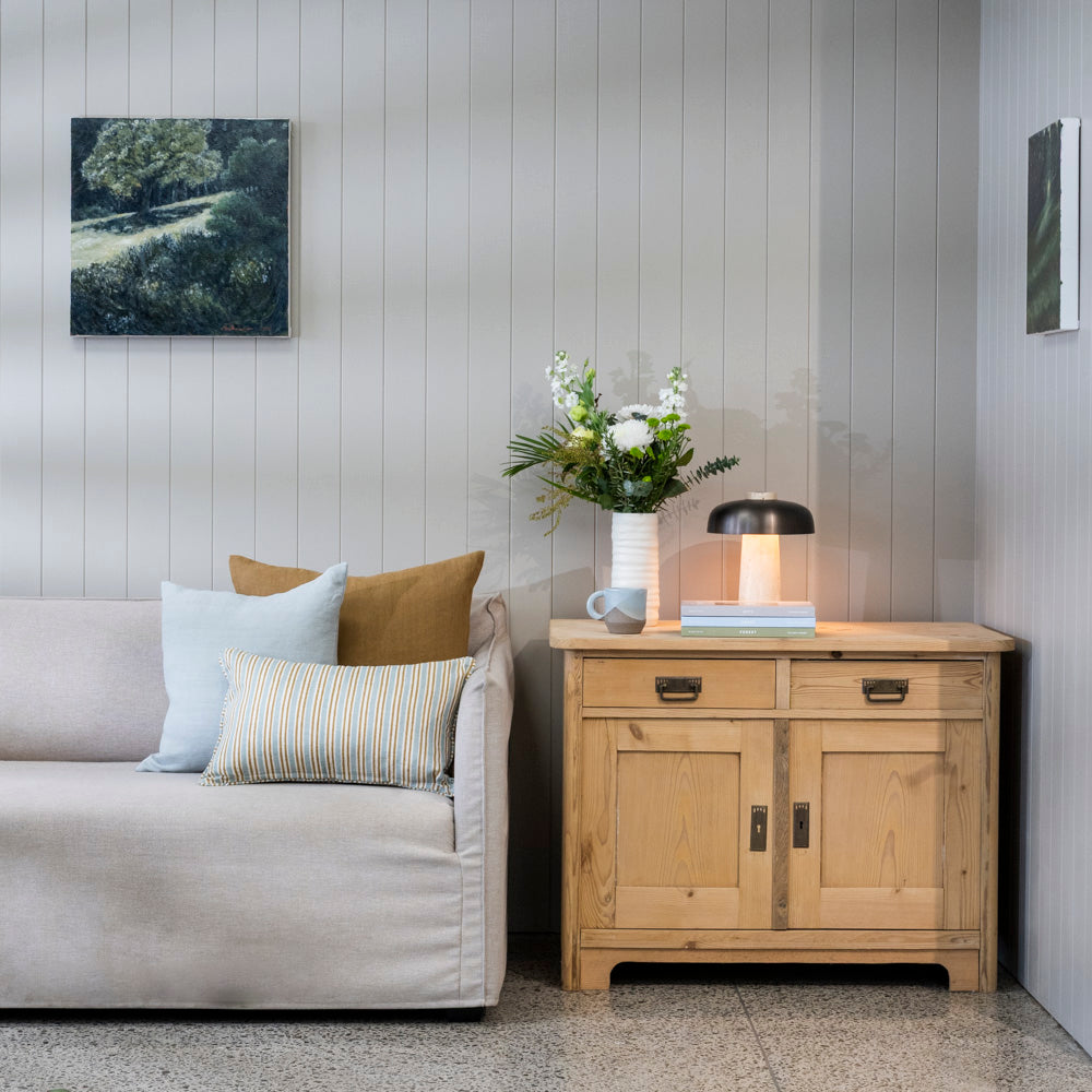 Linen Cushion | Tumeric