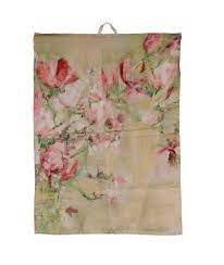 Magnolia Linen Teatowel