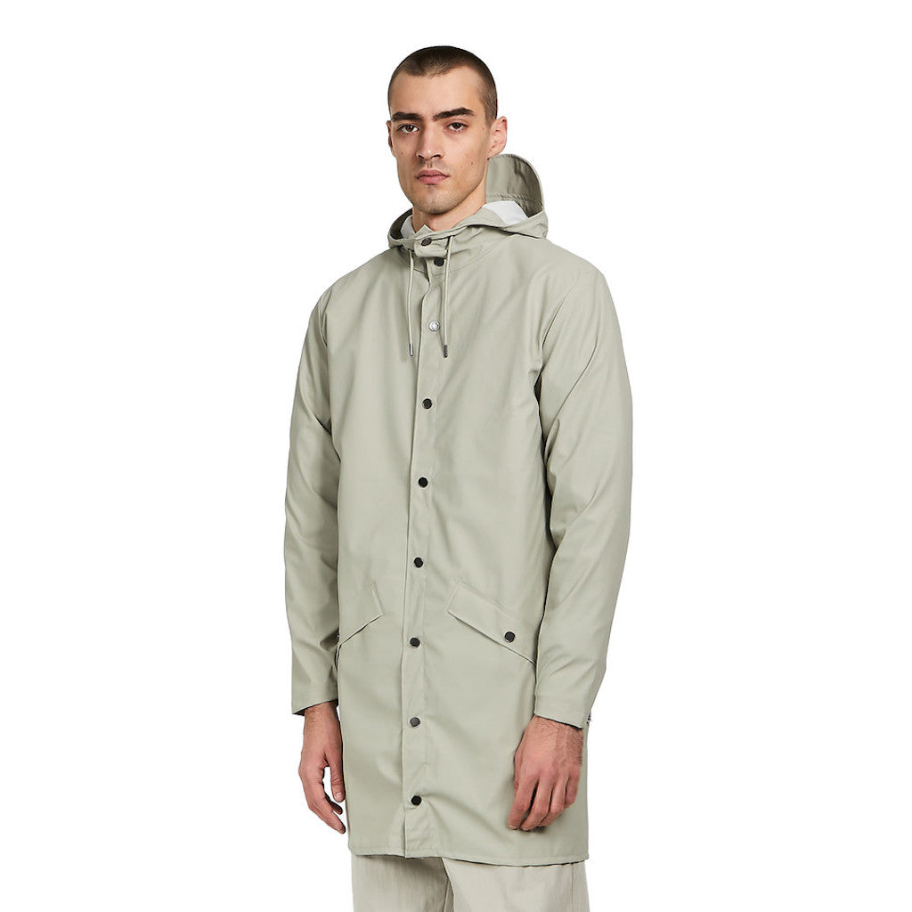 RAINS | Long Jacket | Cement