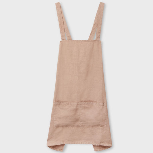 Jude Linen Apron | Fawn
