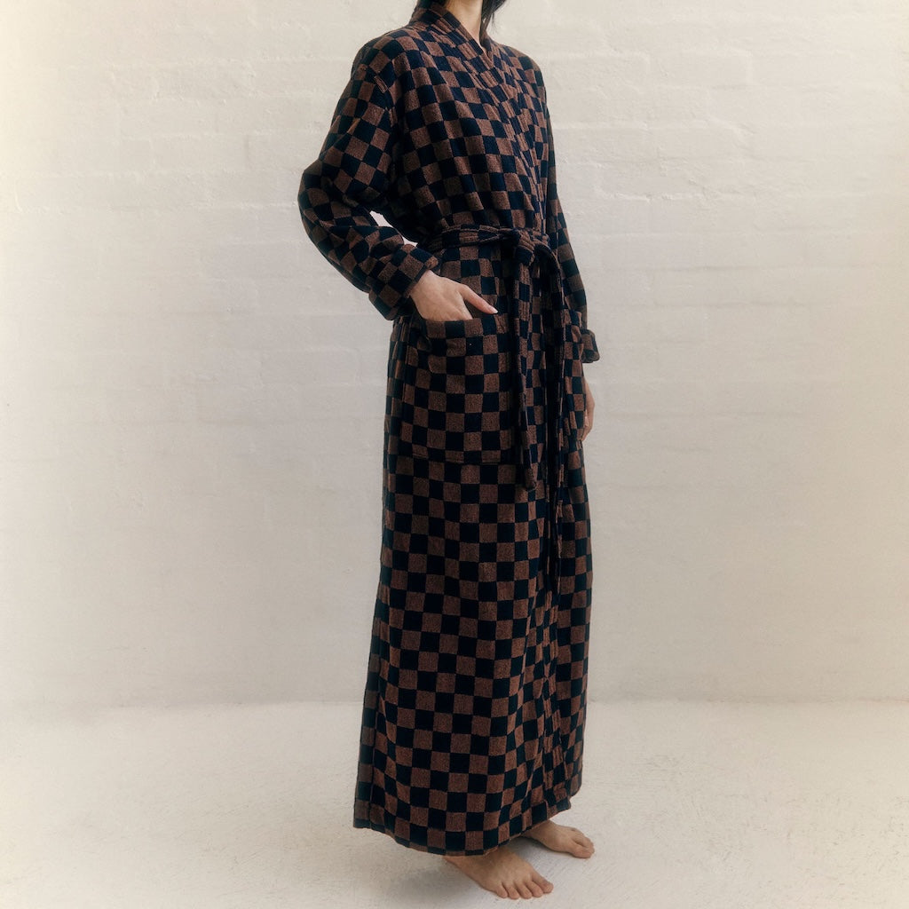 Sulis Robe | Tabac & Noir