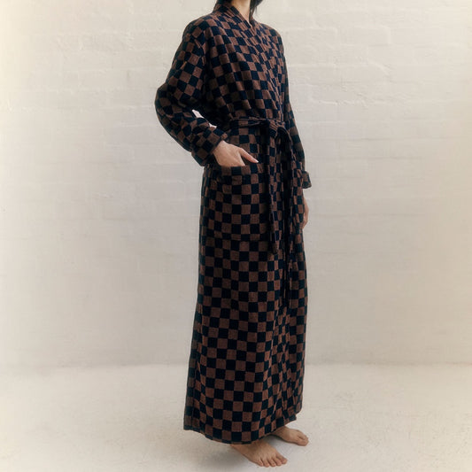 Sulis Robe | Tabac & Noir