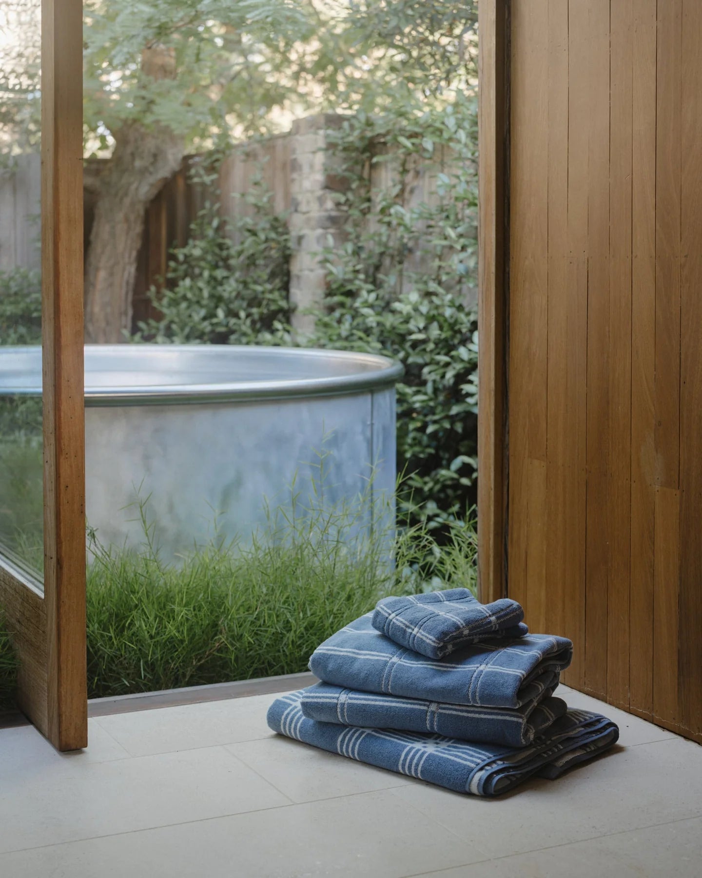 Baina Sorn Bath Towel | Celeste & Chalk