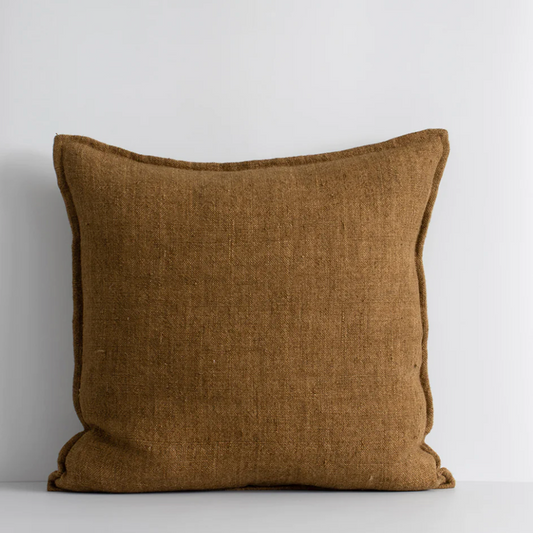 Flaxmill Cushion | Pecan