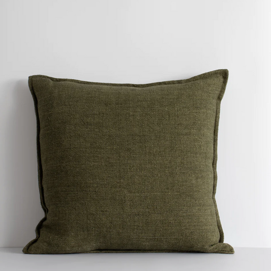 Flaxmill Cushion | Winter Moss