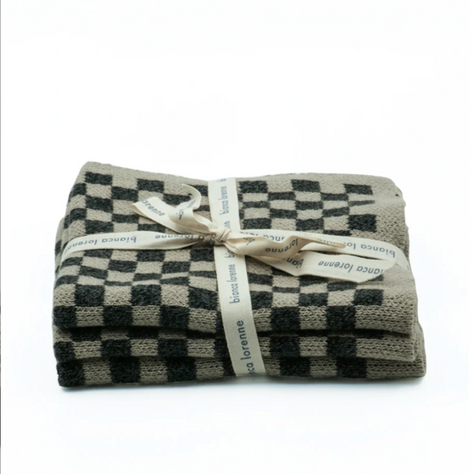 Checked Cotton Cloths (set of 3)