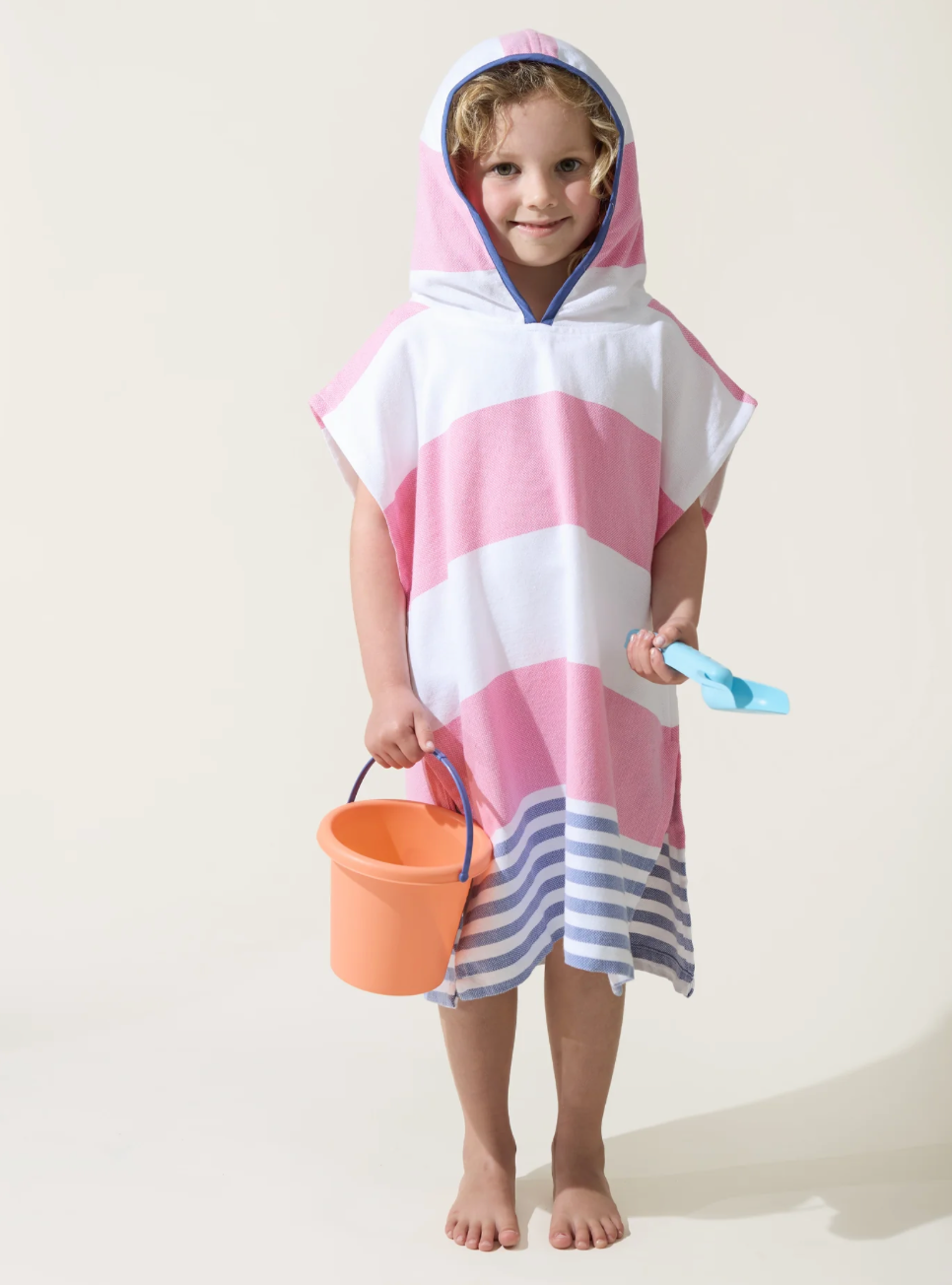 Kids Hooded Towel | Pink
