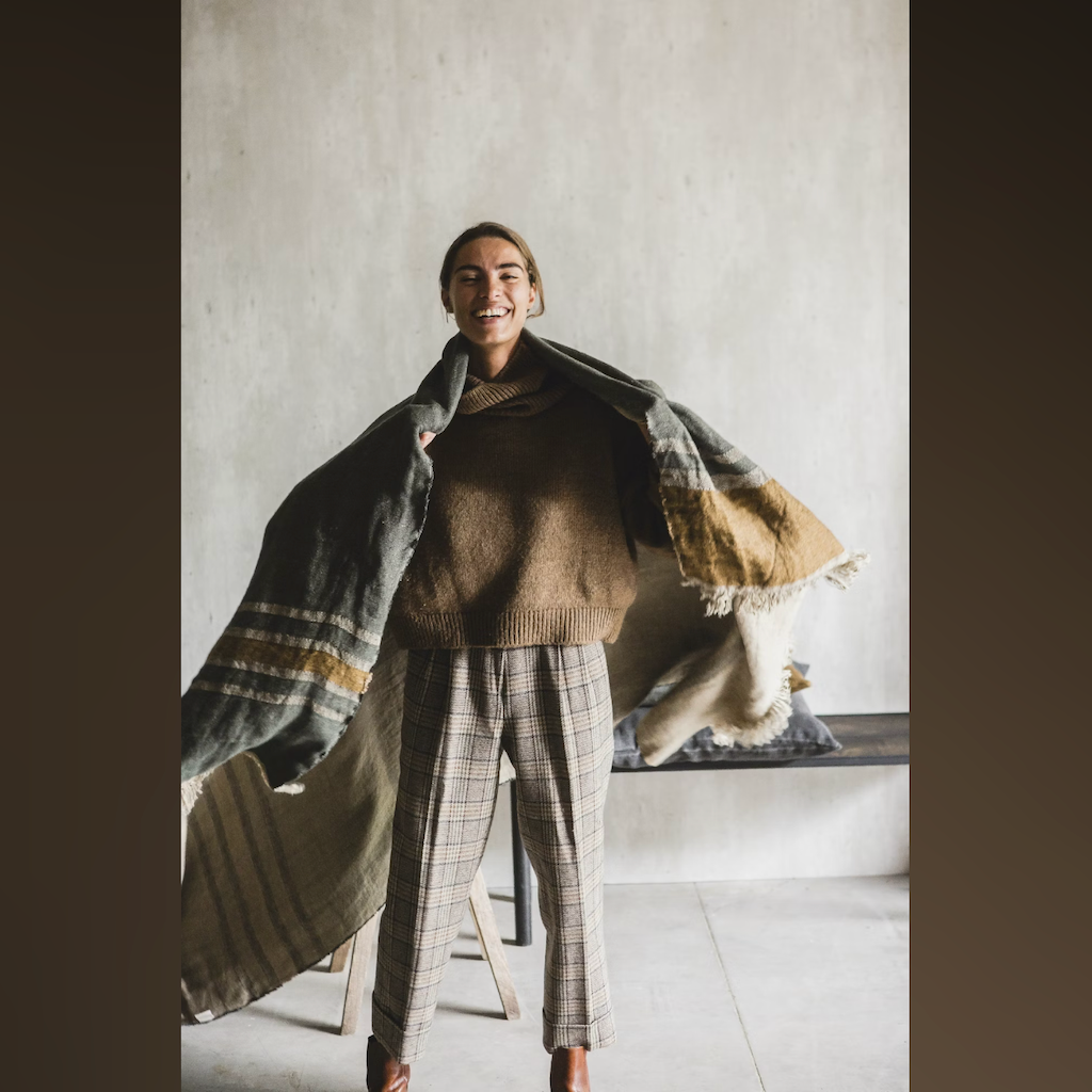 Belgian Fouta Throw | Alouette