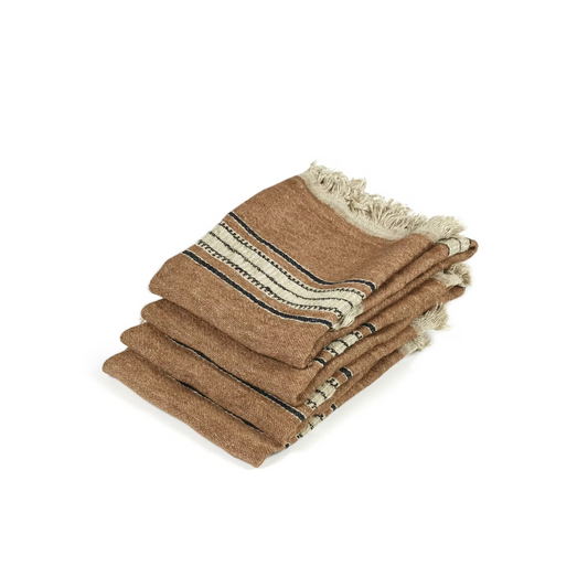 Belgian Fouta Hand Towel | Bruges Stripe