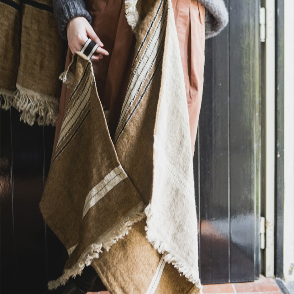 Belgian Fouta Hand Towel | Bruges Stripe
