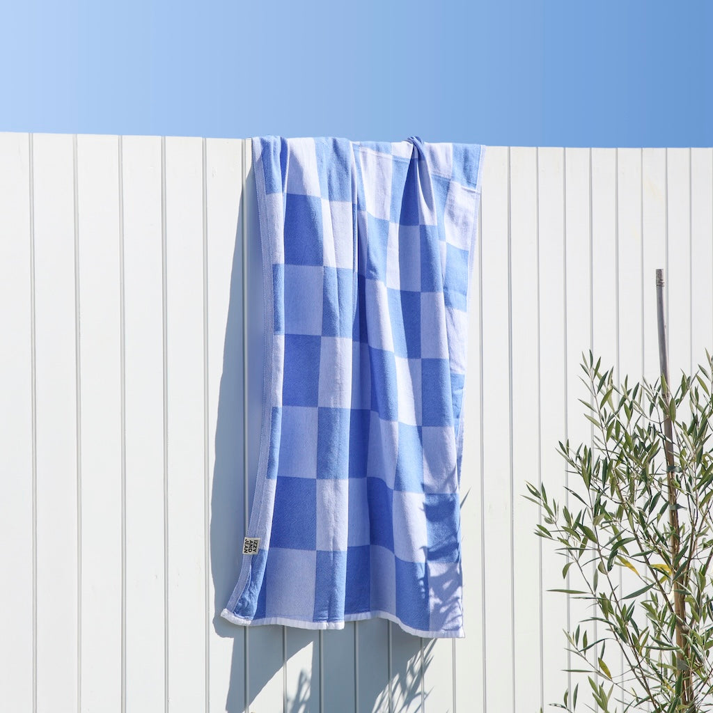 Checkerboard Beach Towel