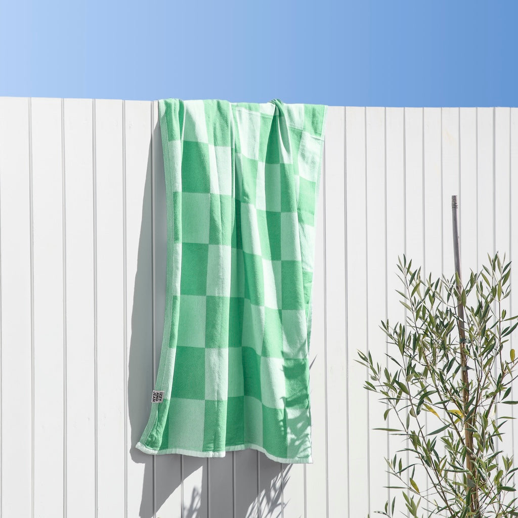 Checkerboard Beach Towel