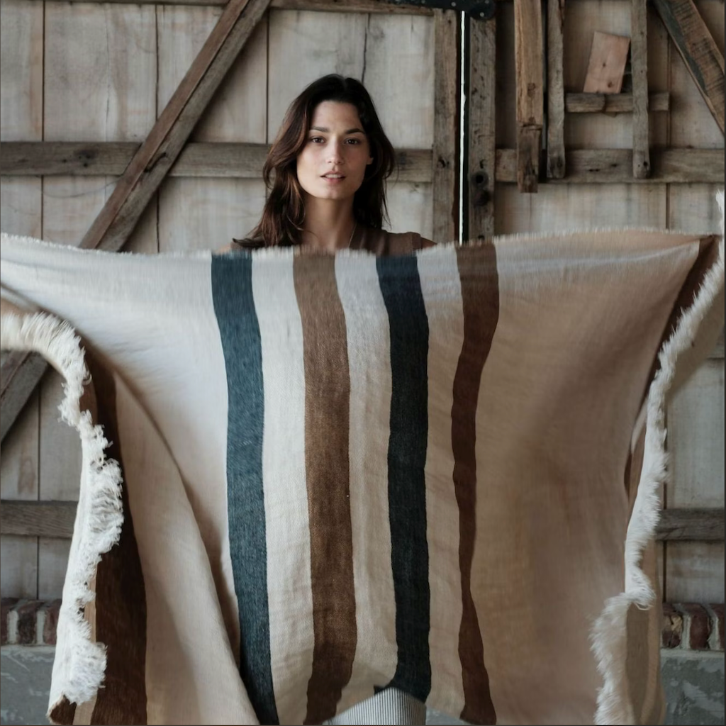 Belgian Fouta Throw | Dakota Stripe