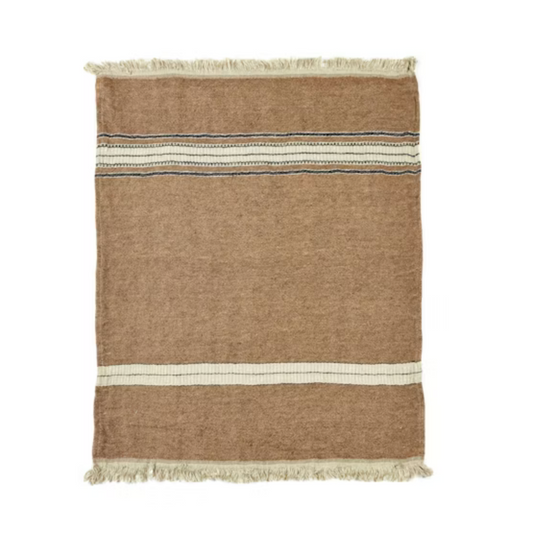 Belgian Fouta Guest Towel | Bruges Stripe