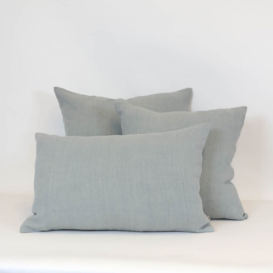 Linen Cushion  |  Duck Egg