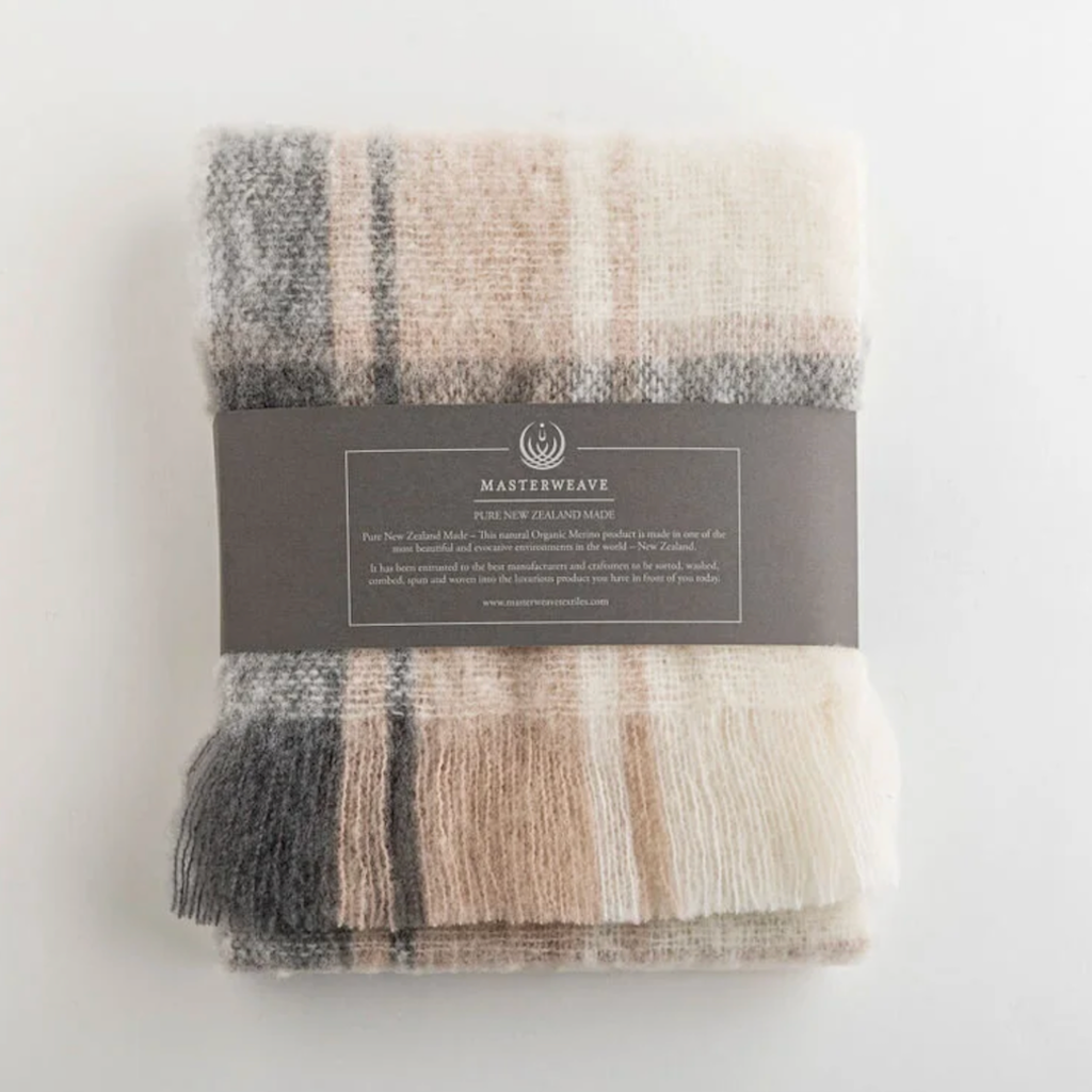 Merino Scarf  |  Plaid