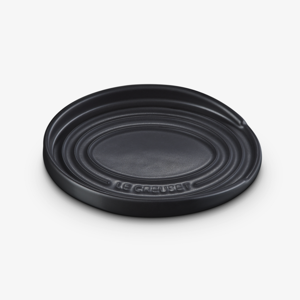 Oval Spoon Rest | Satin Black