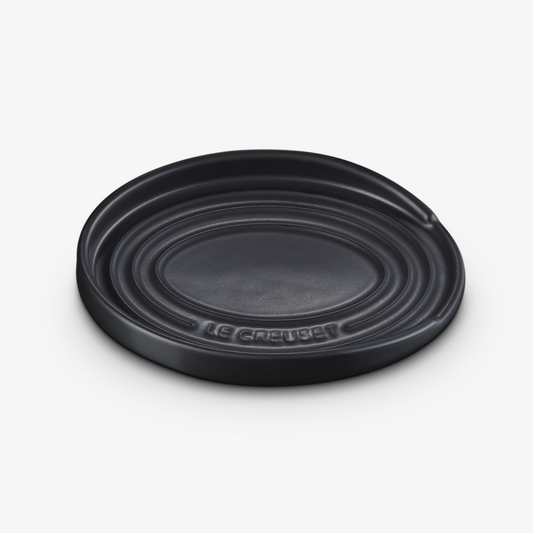 Oval Spoon Rest | Satin Black