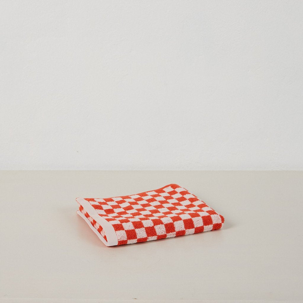Josephine Organic Hand Towel |  Paloma Sun & Ecru