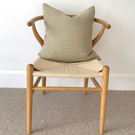 Essential Linen Cushion  |  Hop