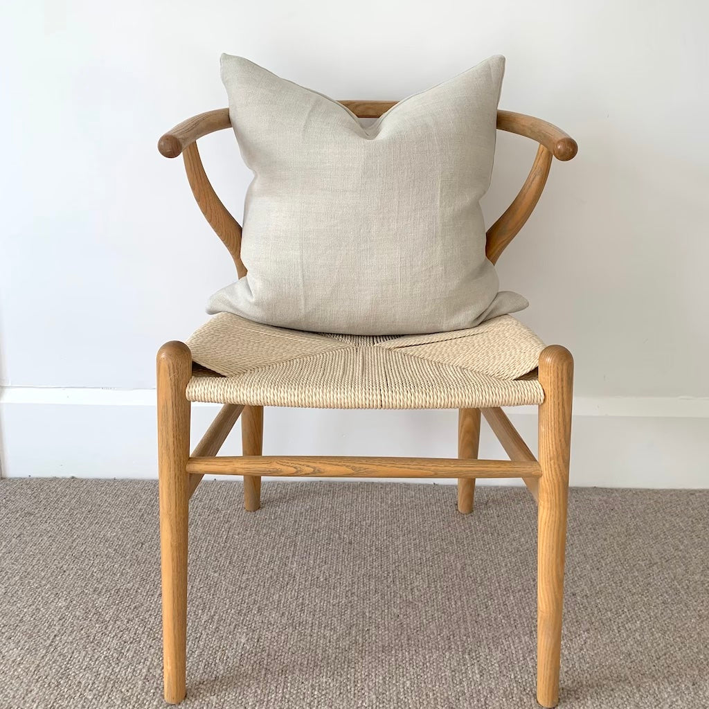 Essential Linen Cushion  |  Pumice